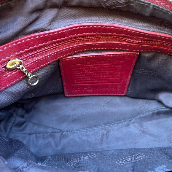 Vintage 2001 Coach Girlie Nappa ♥️ - Picture 7 of 8